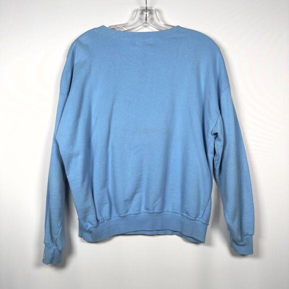 Vintage 80s Pinwheel 3D Fuzzy Teddy Bears Playing Music Teacher Crewneck Size M - Picture 3 of 7